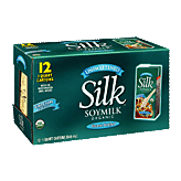 Silk Soymilk Organic Unsweetened Left Picture